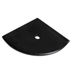 Jeffrey Court After Dark Black 7.5 In. X 7.5 In. Matte Resin Wall -Free Shipping